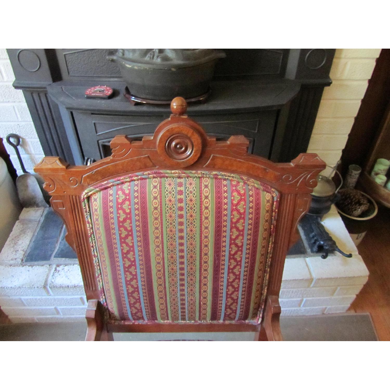 Vintage Victorian Eastlake Chair - image-5