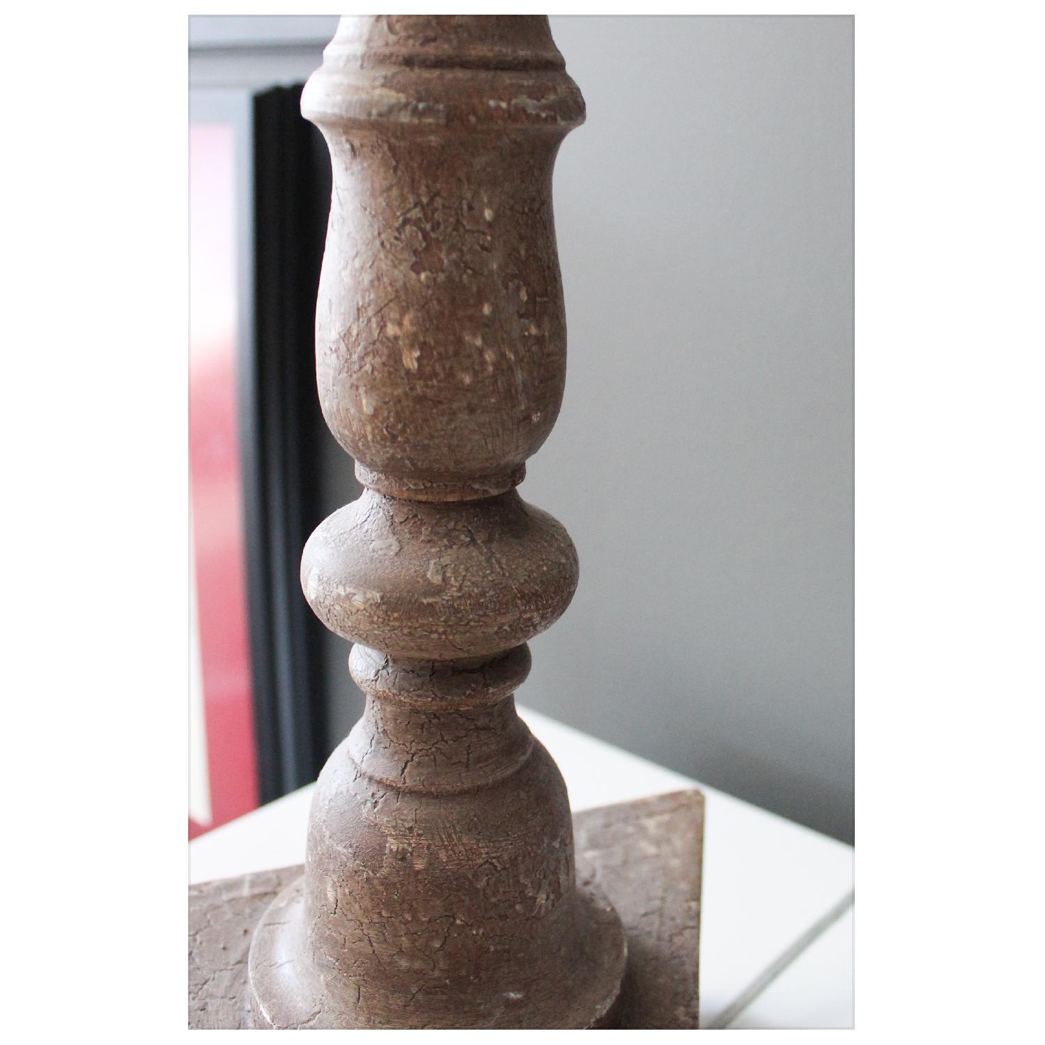 Pottery Barn Rustic Desk Lamp - image-2