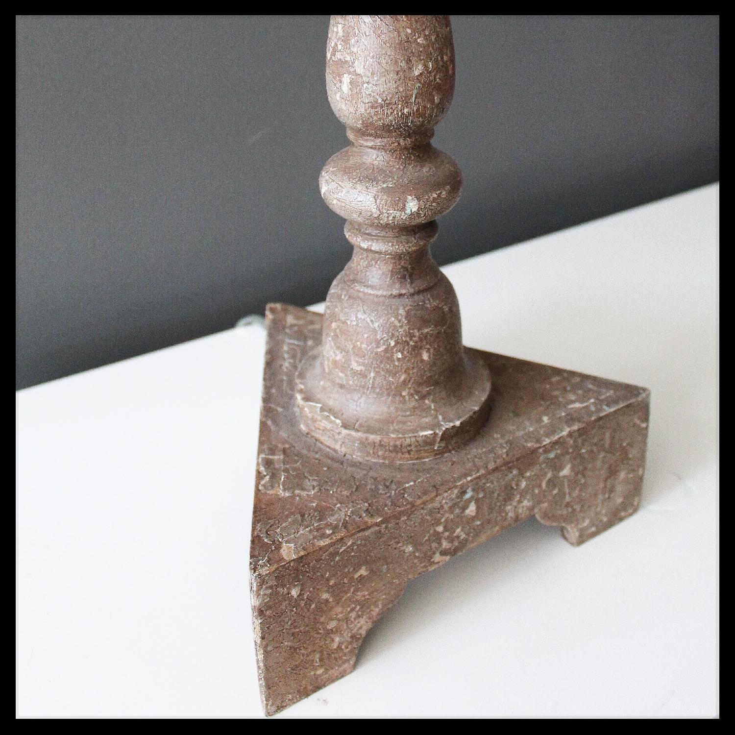 Pottery Barn Rustic Desk Lamp - image-4