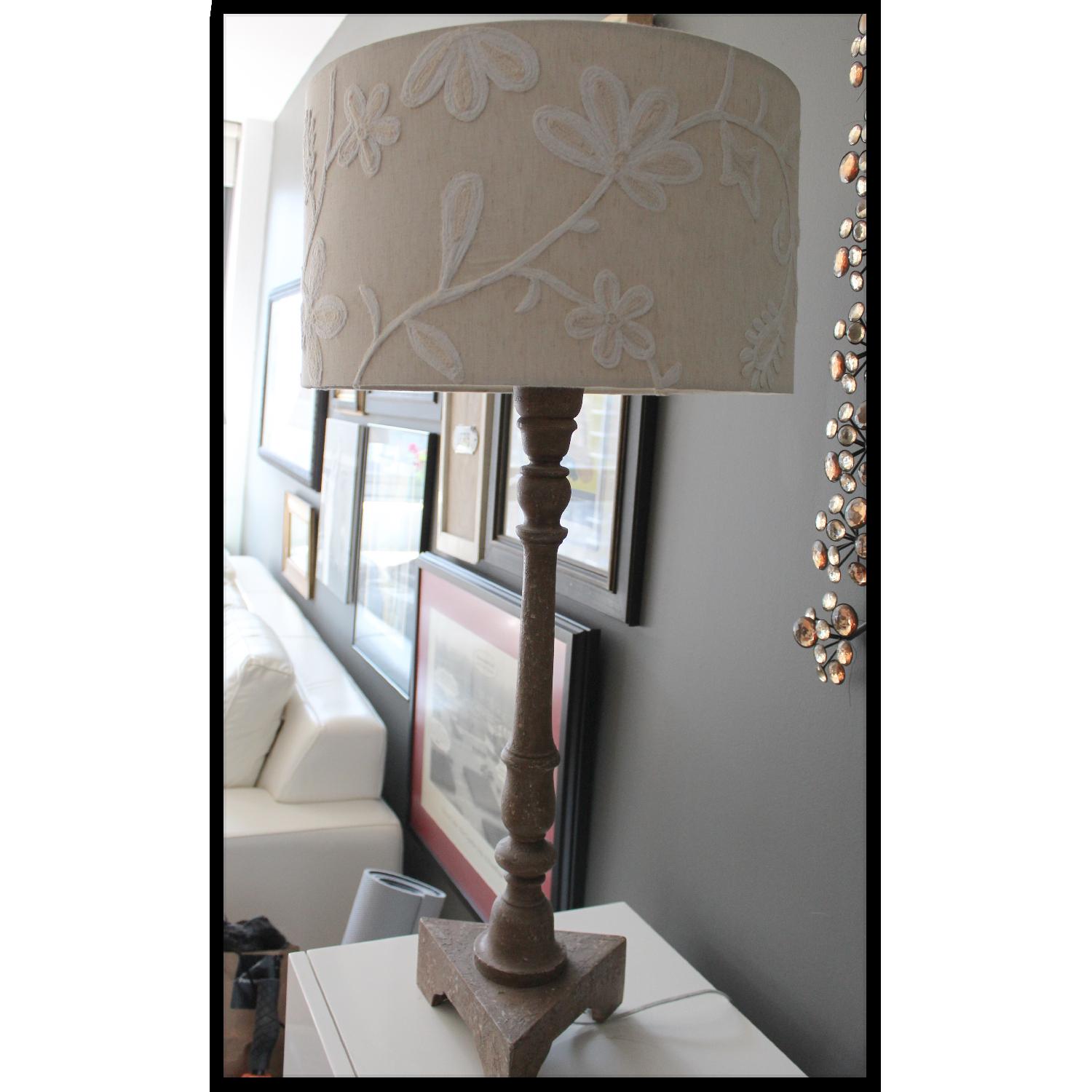 Pottery Barn Rustic Desk Lamp - image-5
