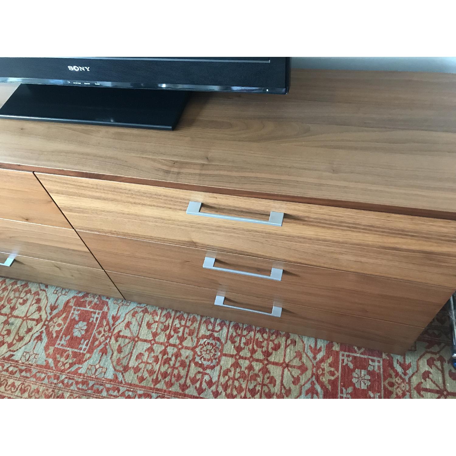 BoConcept Walnut Veneer 6 Drawer Dresser - image-4