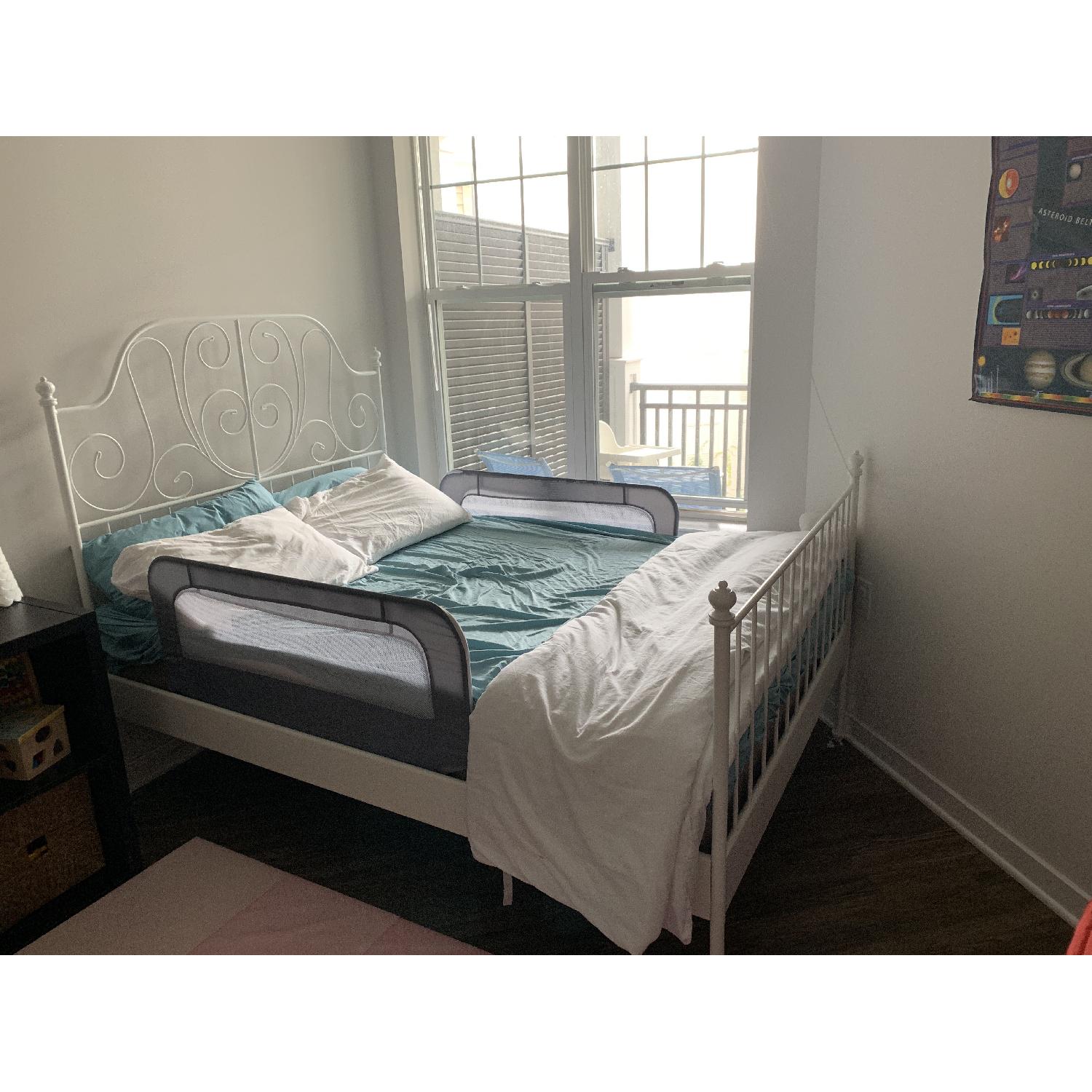 Ikea Leirvik Full Size Bed Frame AptDeco