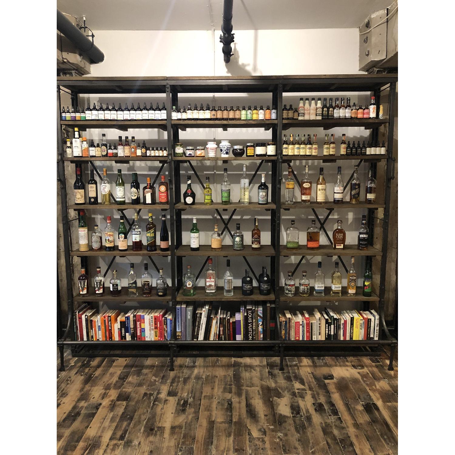 Restoration Hardware French Library Triple Shelving - image-1