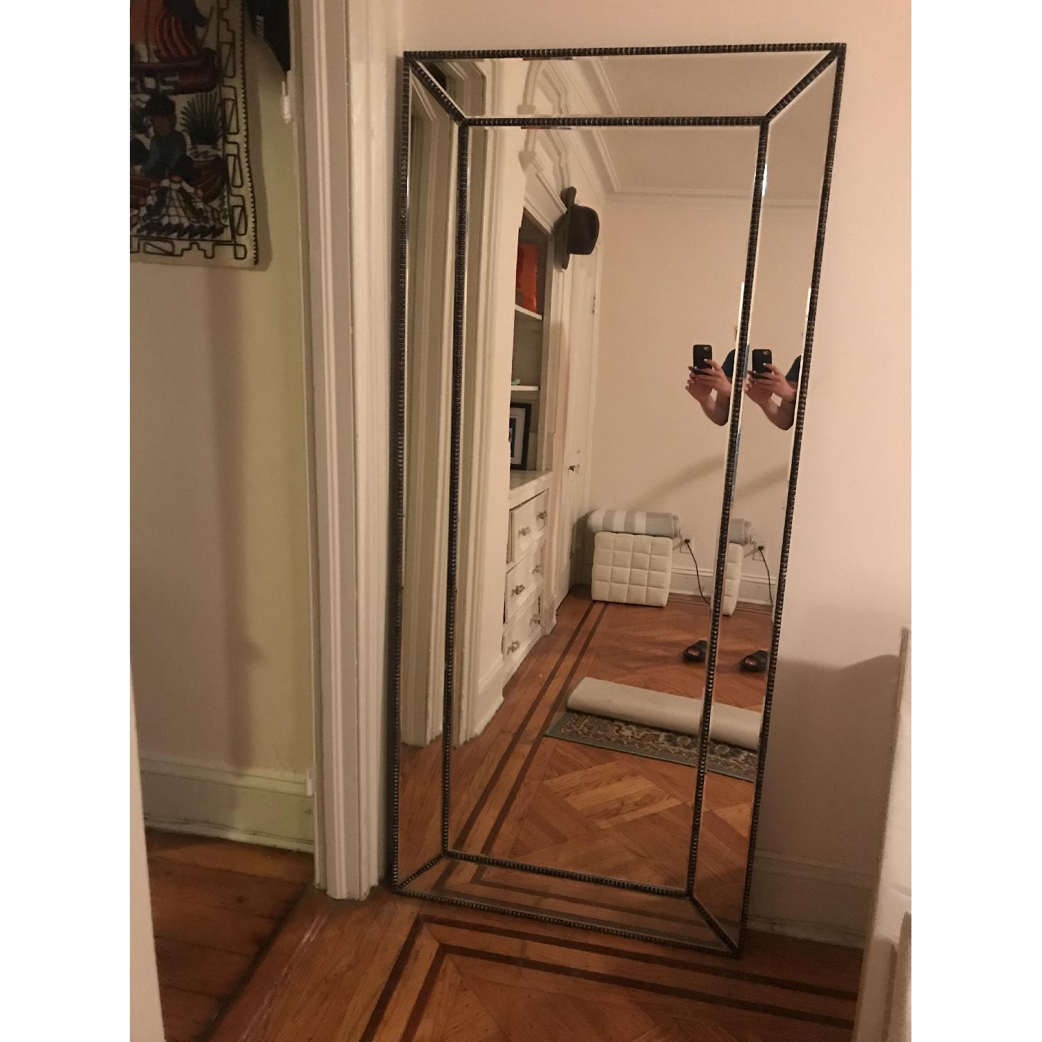 Macy's Marais Mirrored Floor Mirror AptDeco