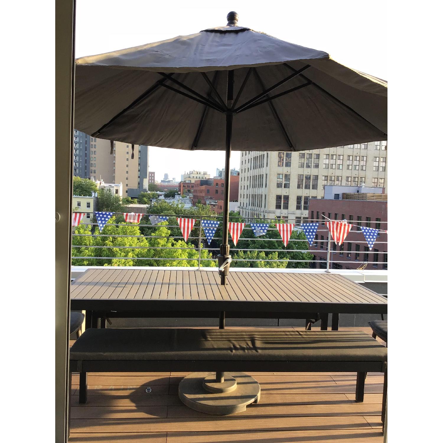 Crate & Barrel Outdoor 6-Piece Dining Set - image-2