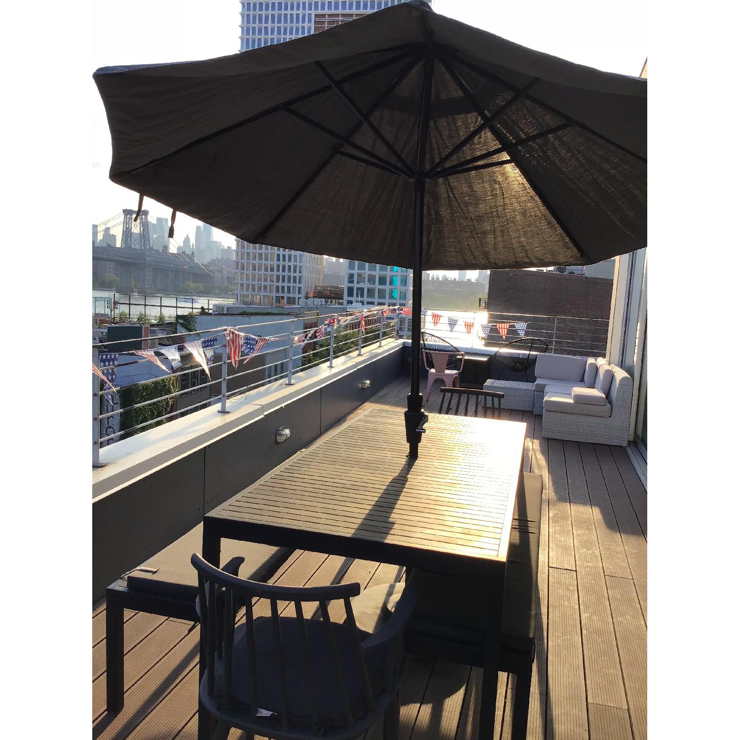 Crate & Barrel Outdoor 6-Piece Dining Set - image-4