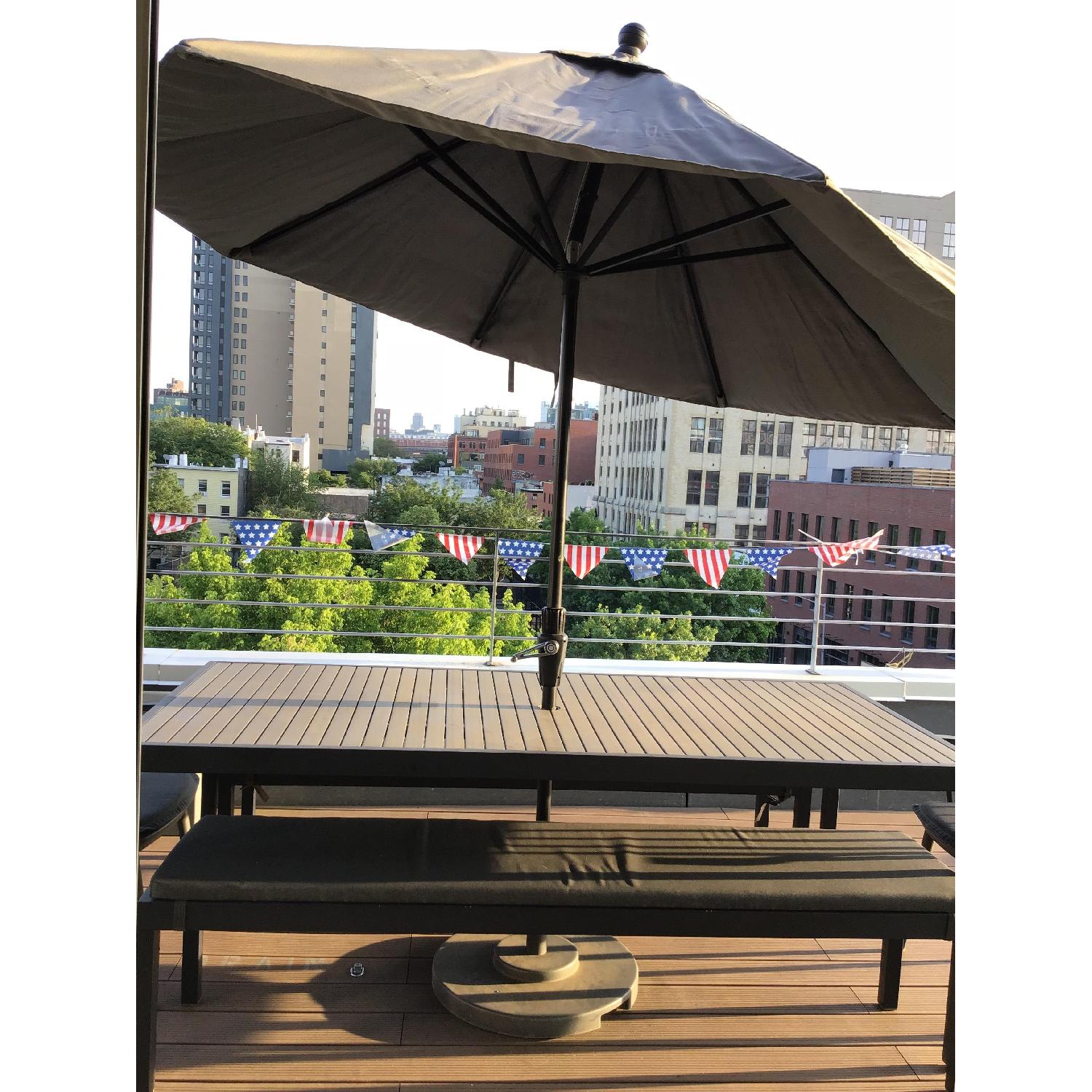 Crate & Barrel Outdoor 6-Piece Dining Set - image-7