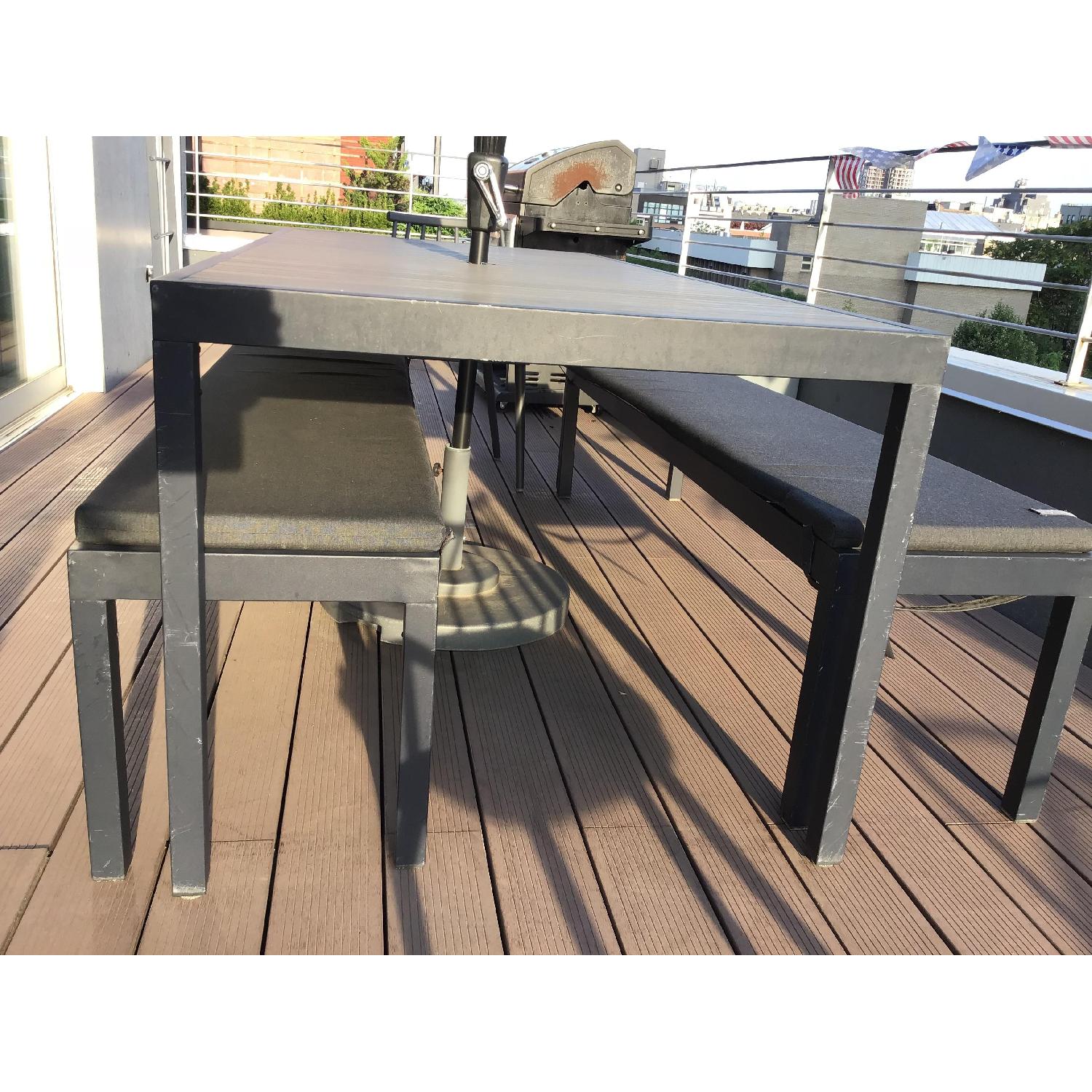 Crate & Barrel Outdoor 6-Piece Dining Set - image-8
