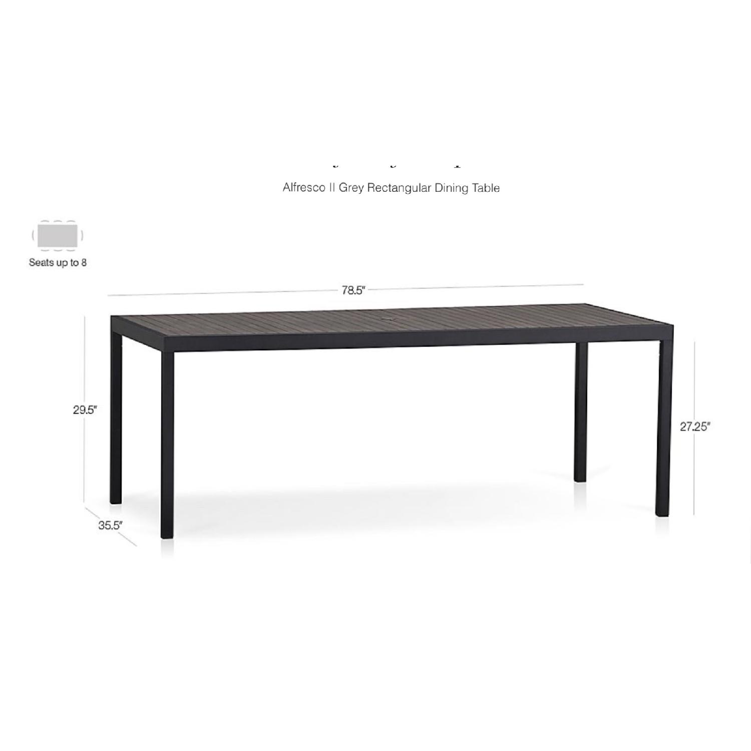 Crate & Barrel Outdoor 6-Piece Dining Set - image-11