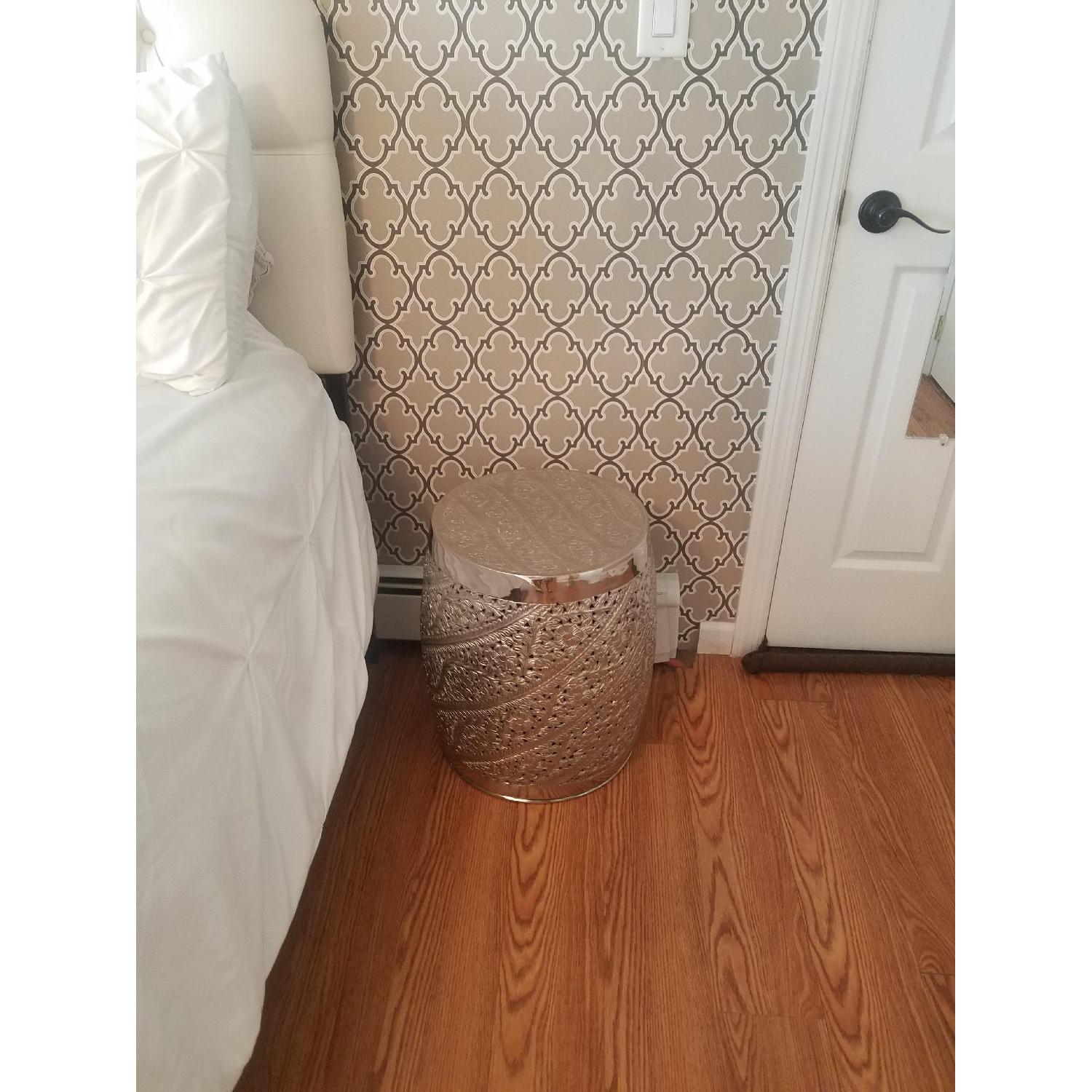 Metal Drum Side Table - image-3