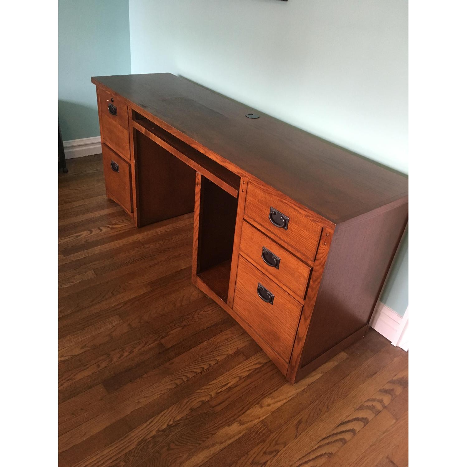 Martin Furniture Mission Style Computer Credenza - image-3