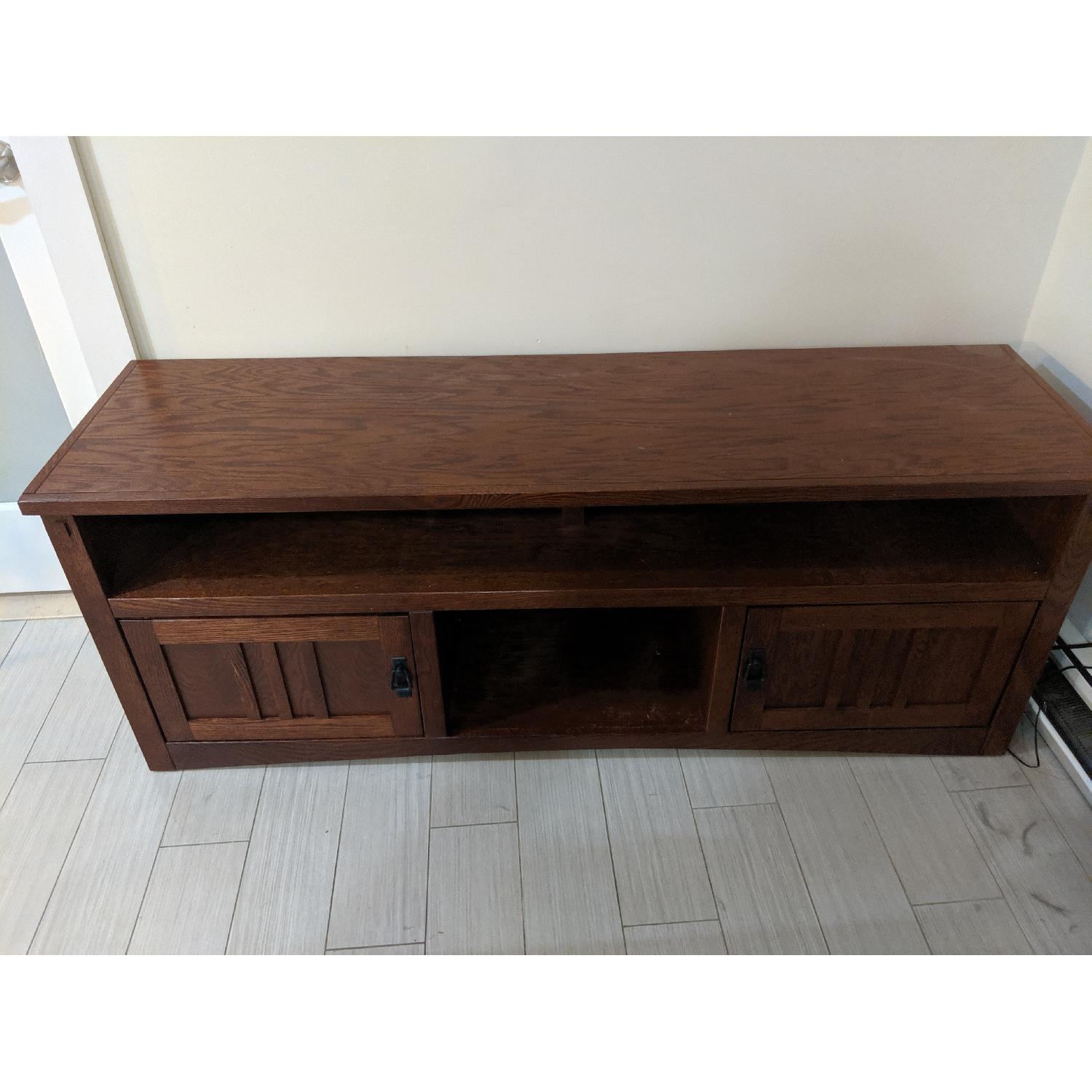 Ashley Cross Island Mission Style TV Stand - image-3