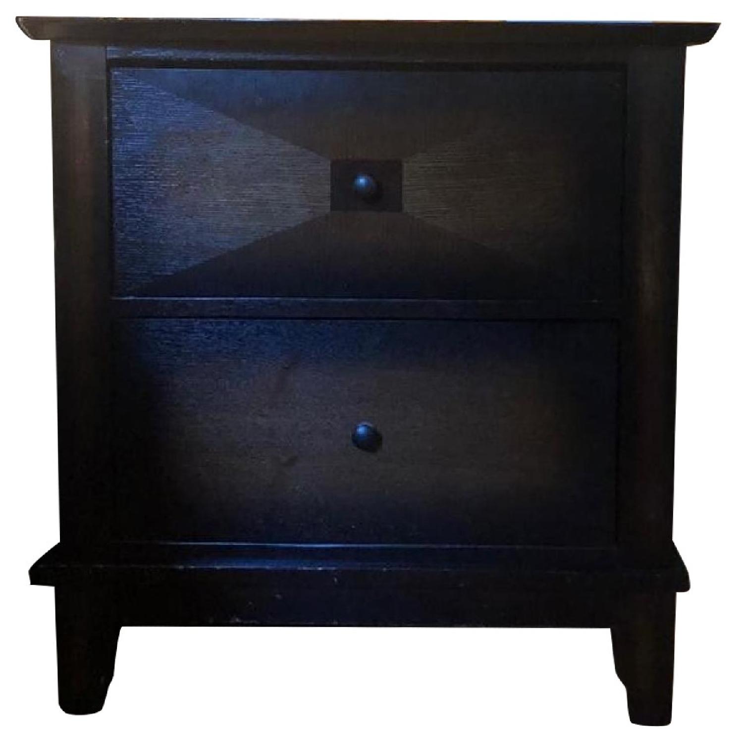 Raymour & Flanigan 2-Drawer End Tables - image-0