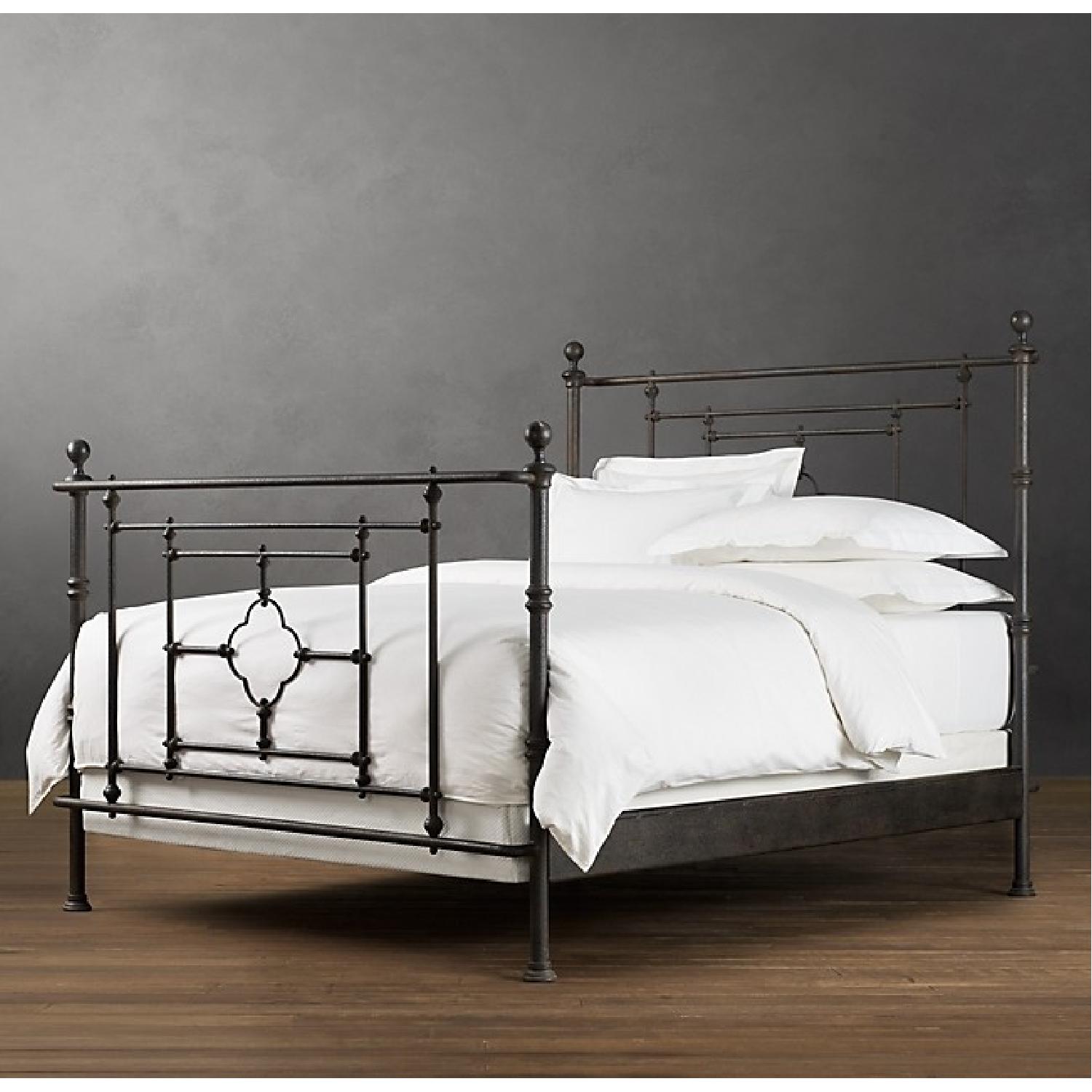 Restoration Hardware Iron Bed - AptDeco