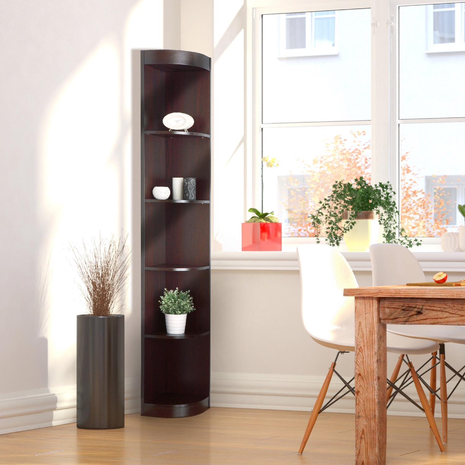 Furniture of America Corner Bookcase - image-5