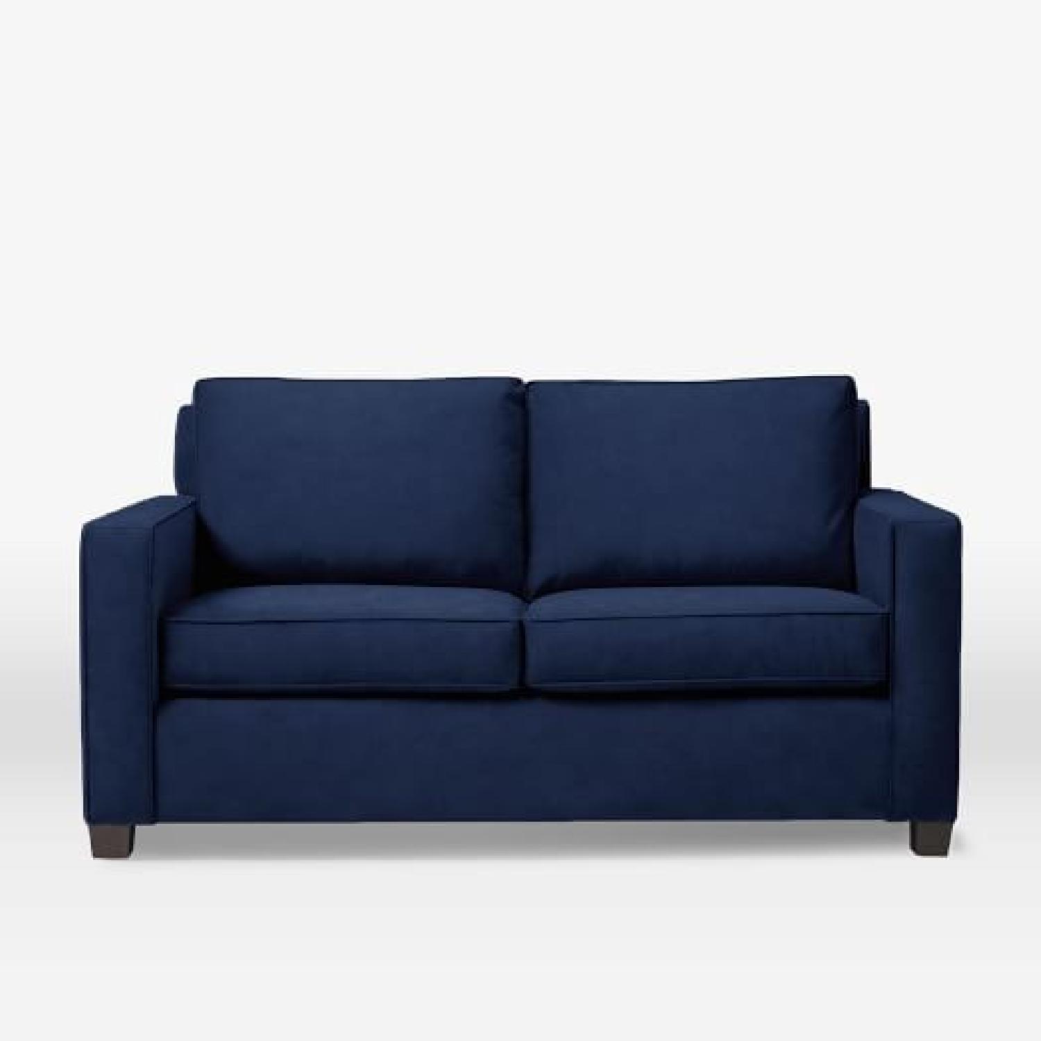 West Elm Henry Queen Sleeper Sofa in Mod Weave Fabric - image-5