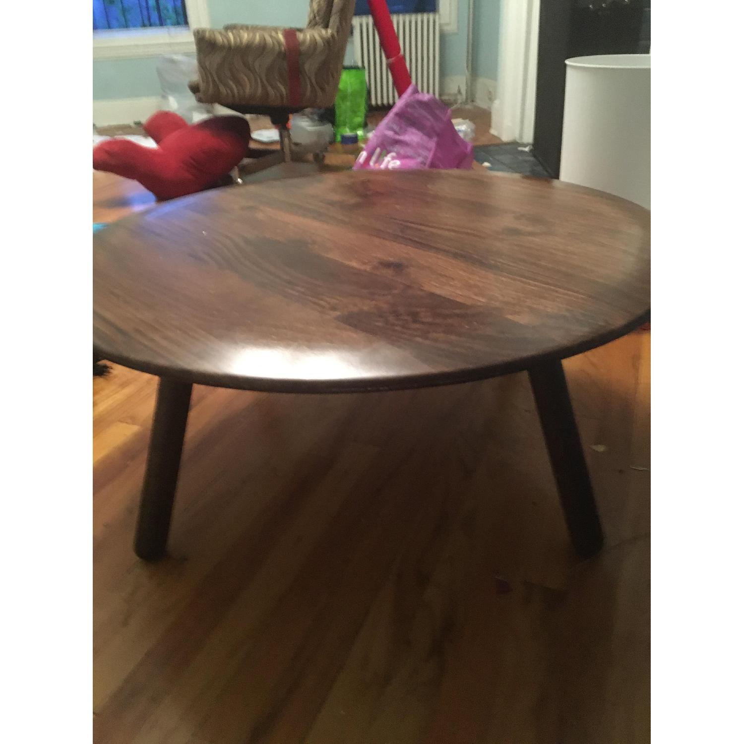Crate & Barrel Mid Century Modern Style Coffee Table - image-3