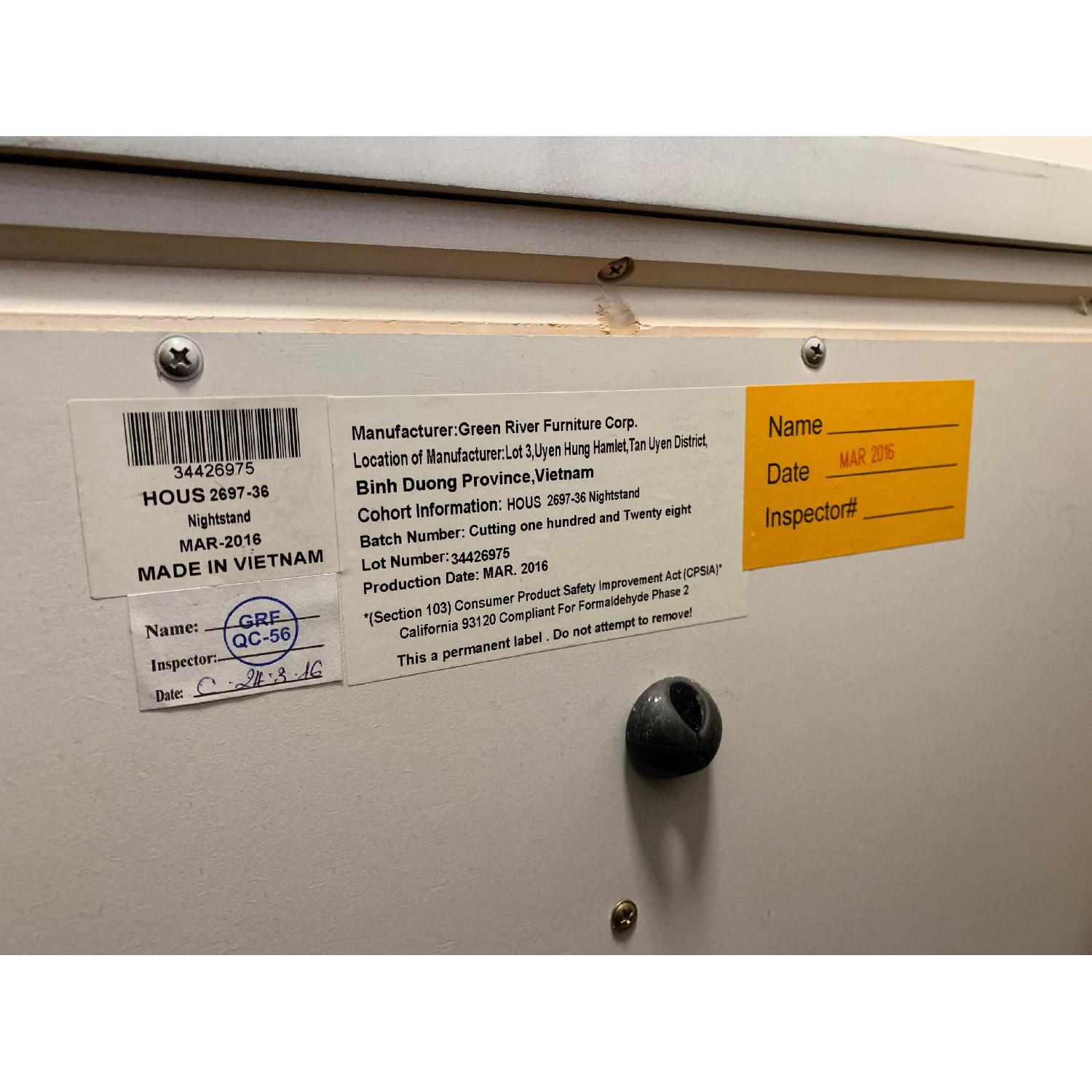 Green River Furniture 2 Drawer Nightstand - image-4