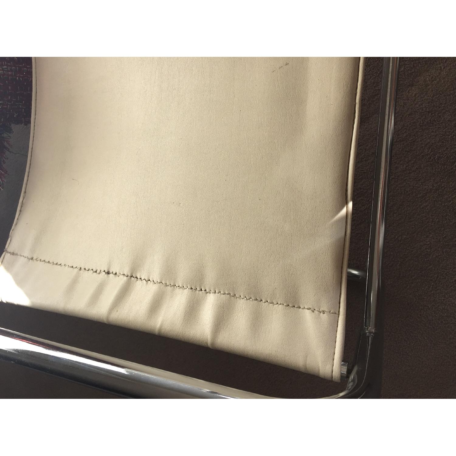 Chrome/Vinyl Dining Chairs - image-4