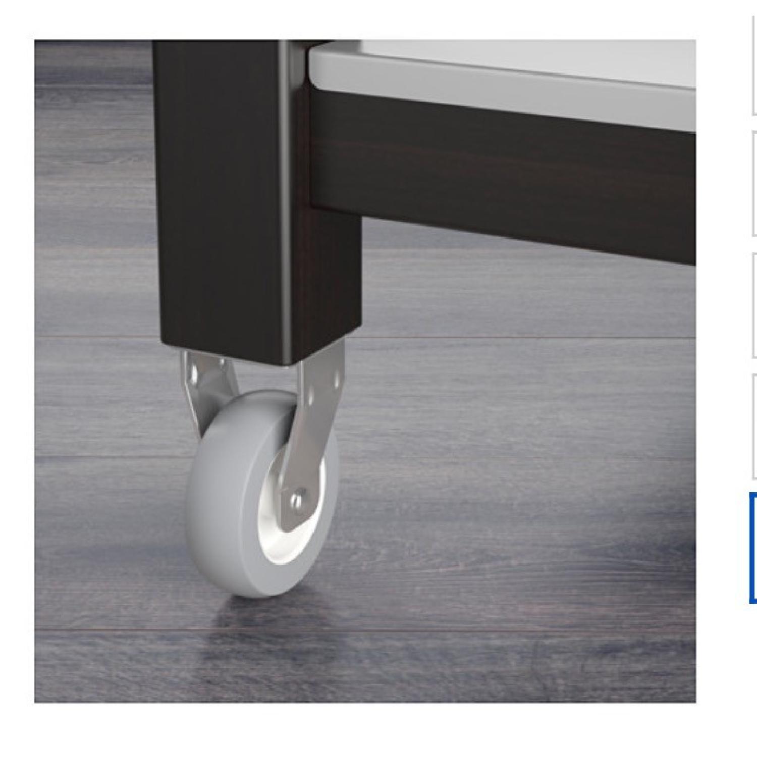 Ikea Stenstorp Black/Brown Kitchen Island - image-5