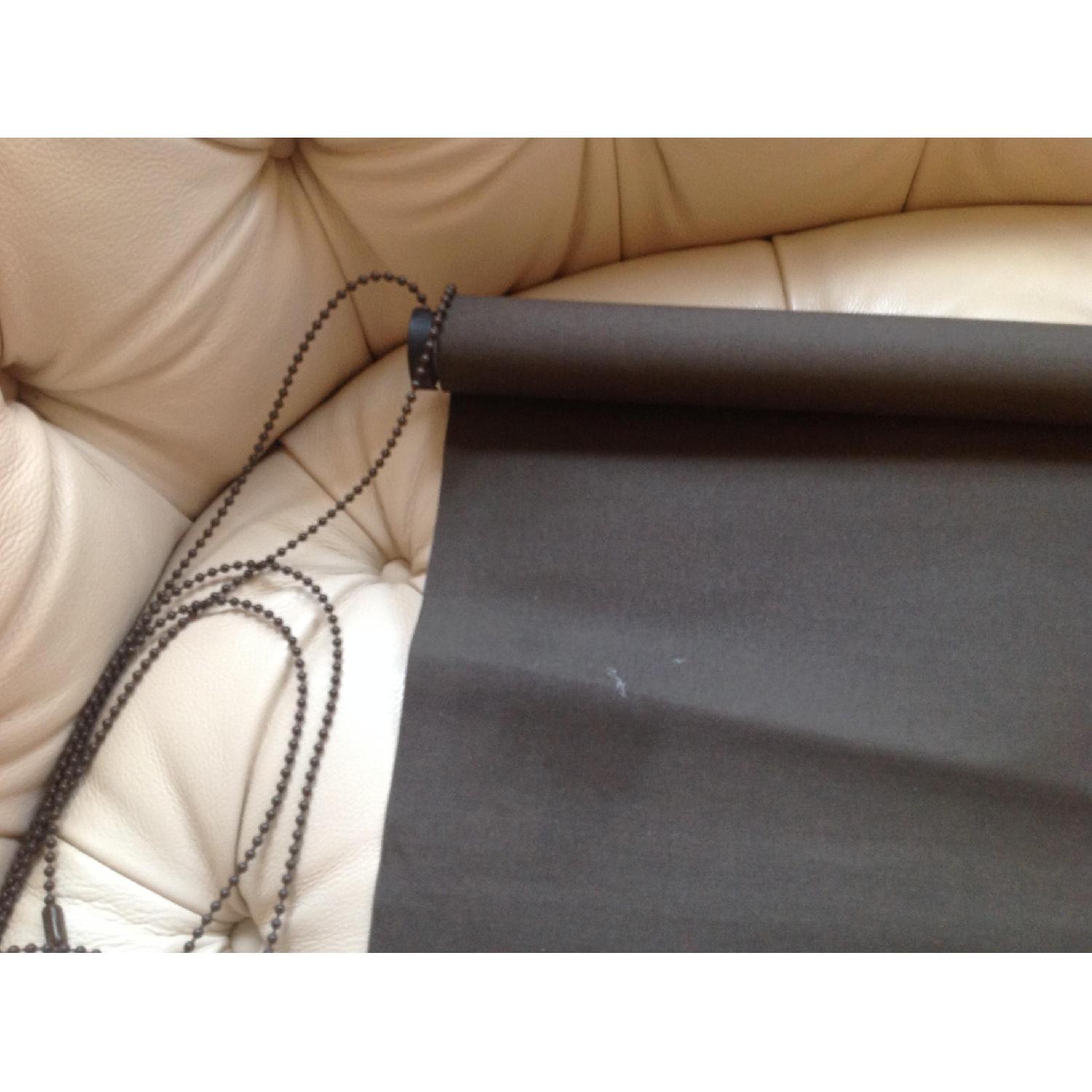 Smith and Noble Brown Roller Shades - image-3