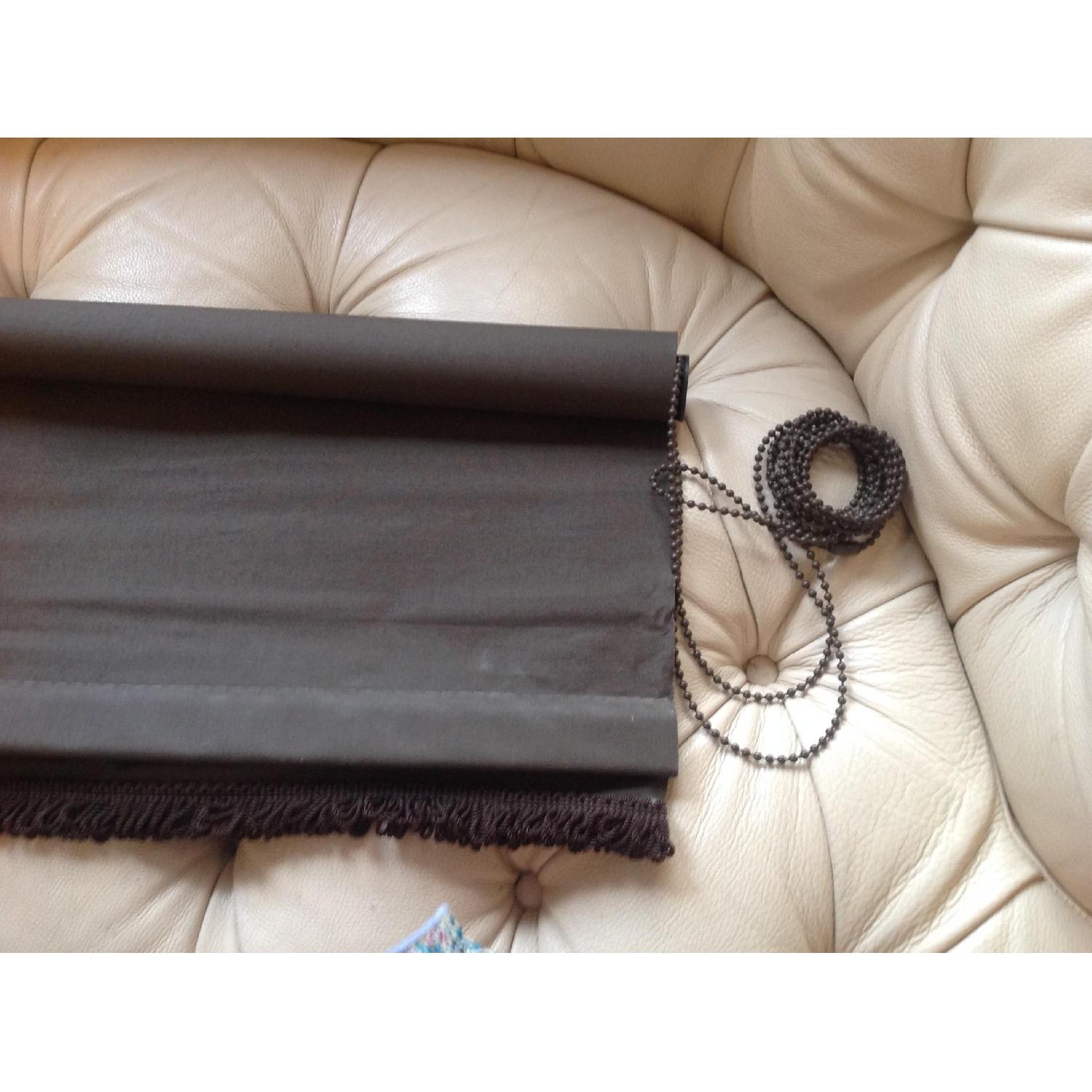 Smith and Noble Brown Roller Shades - image-7