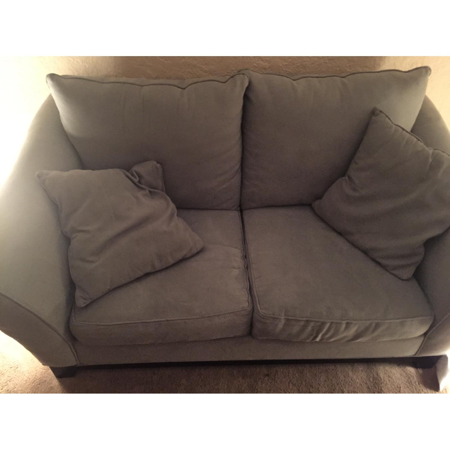 Raymour & Flanigan Sleeper Sofa + Loveseat AptDeco