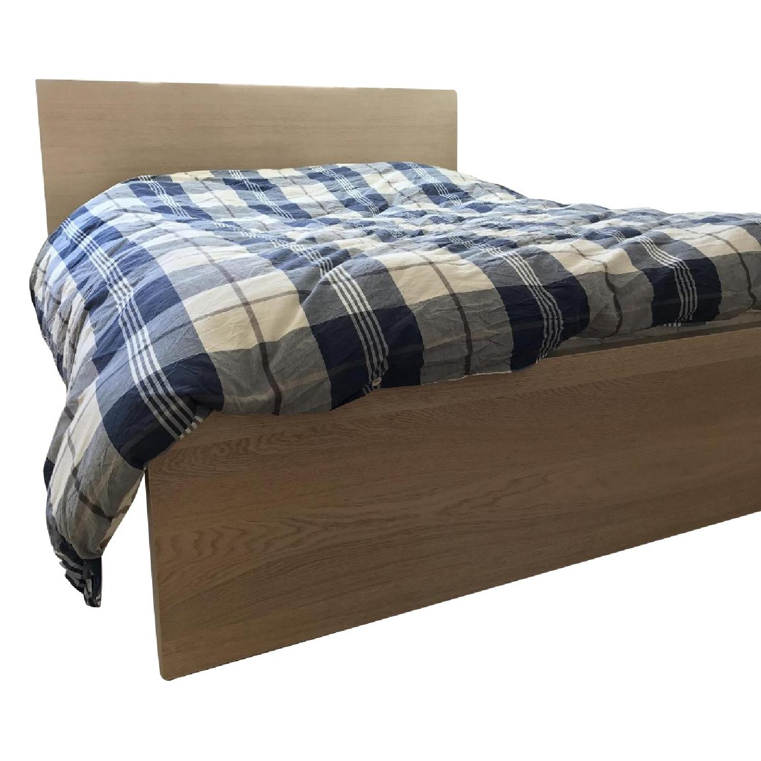 Ikea Malm Queen Size Bed Frame AptDeco