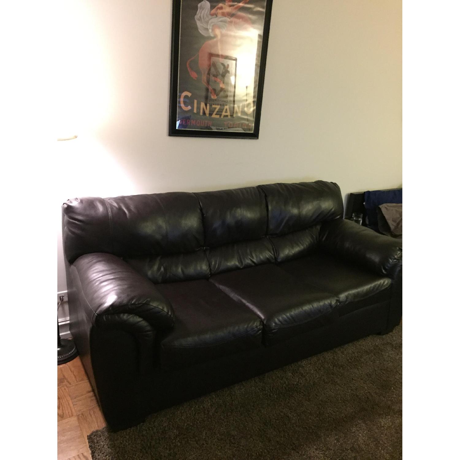 Bob's Leather Couch - image-2