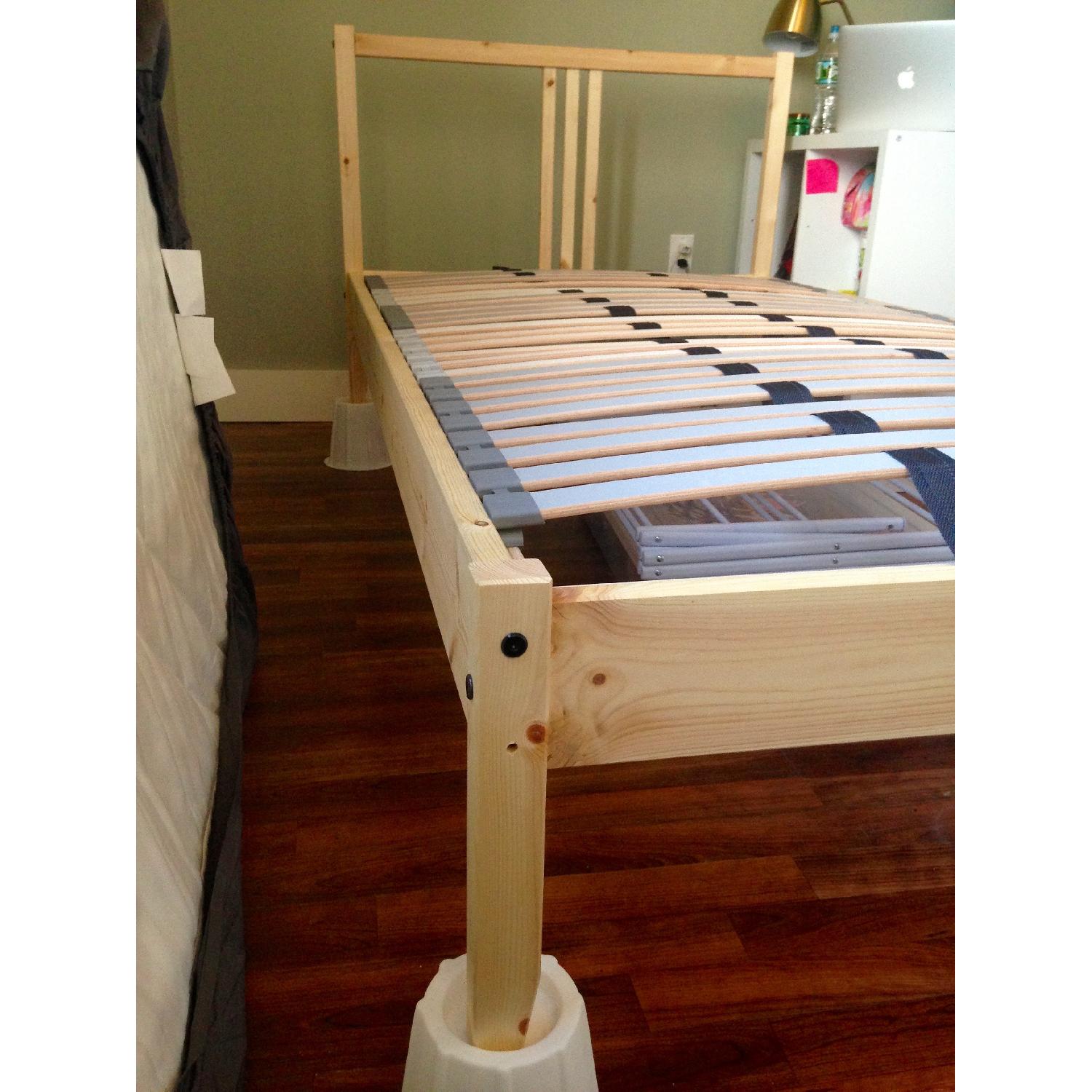 Ikea Fjellse Light Wood Twin Size Bed Frame - image-3
