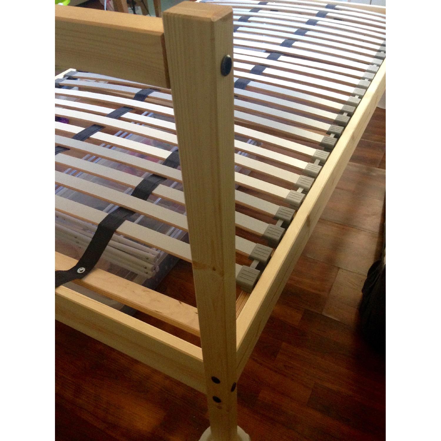 Ikea Fjellse Light Wood Twin Size Bed Frame - image-5