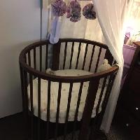 stokke sleepi mini walnut