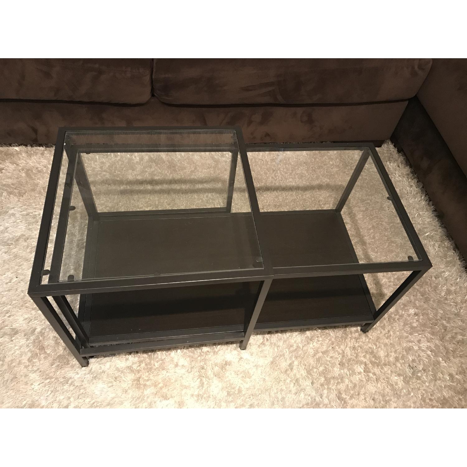 Ikea Vittsjo Nesting Coffee Table AptDeco