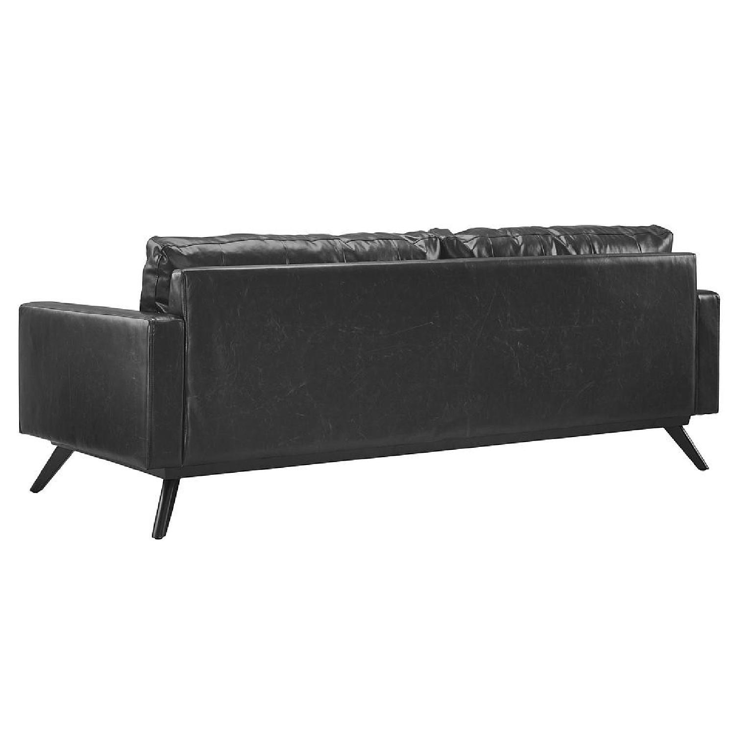TOV Furniture Blake Antique Black Sofa - image-4