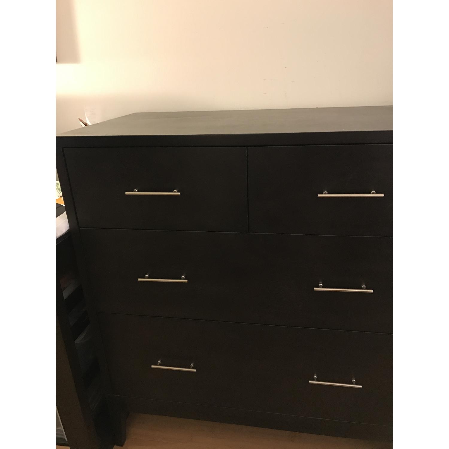 West Elm Narrow-Leg 4-Drawer Dresser in Chocolate - image-3