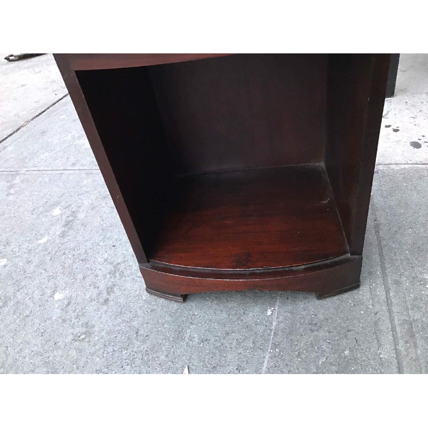 1940s Vintage Mahogany Nightstand - image-12