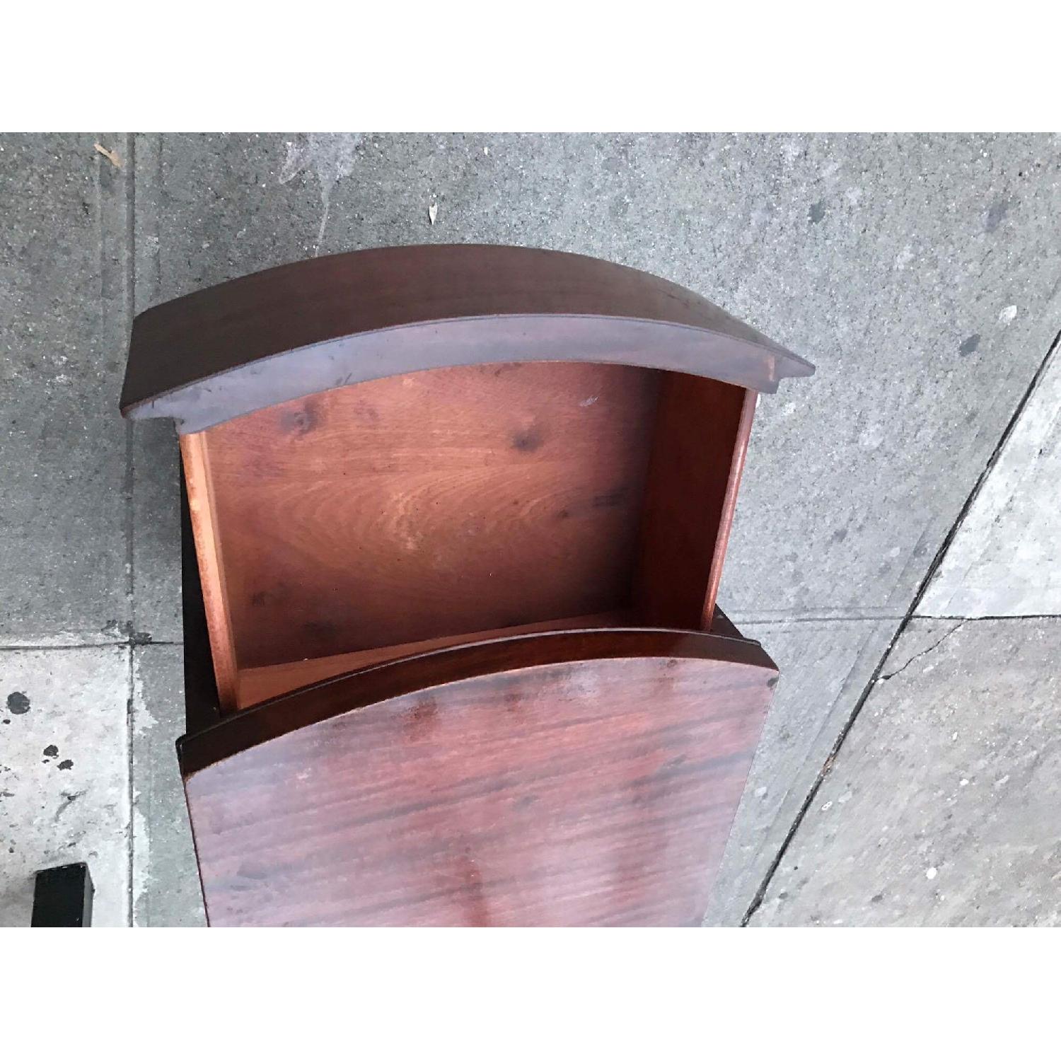 1940s Vintage Mahogany Nightstand - image-13