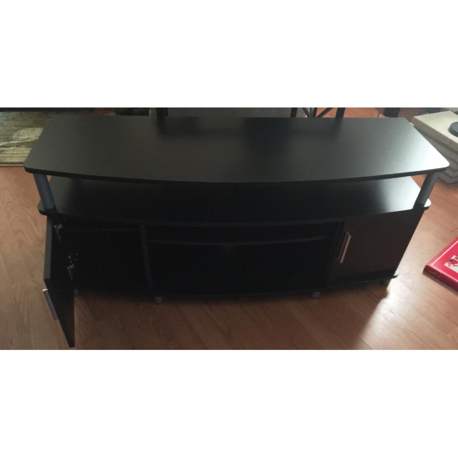 Altra Furniture TV Stand in Cherry/Black - image-1