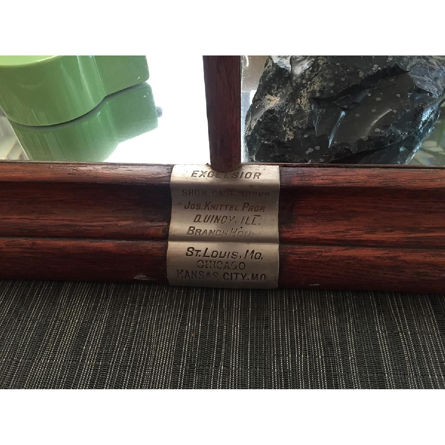 Antique Excelsior Display Case Coffee Table - image-3