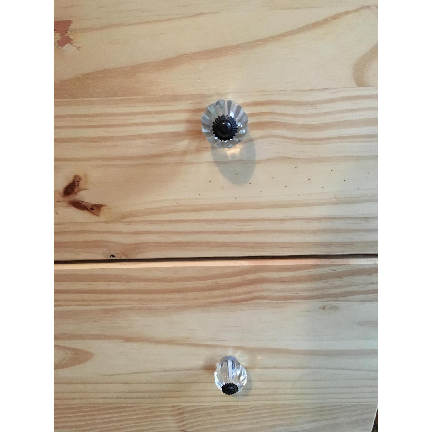 Ikea Pine 3 Drawer Dresser AptDeco