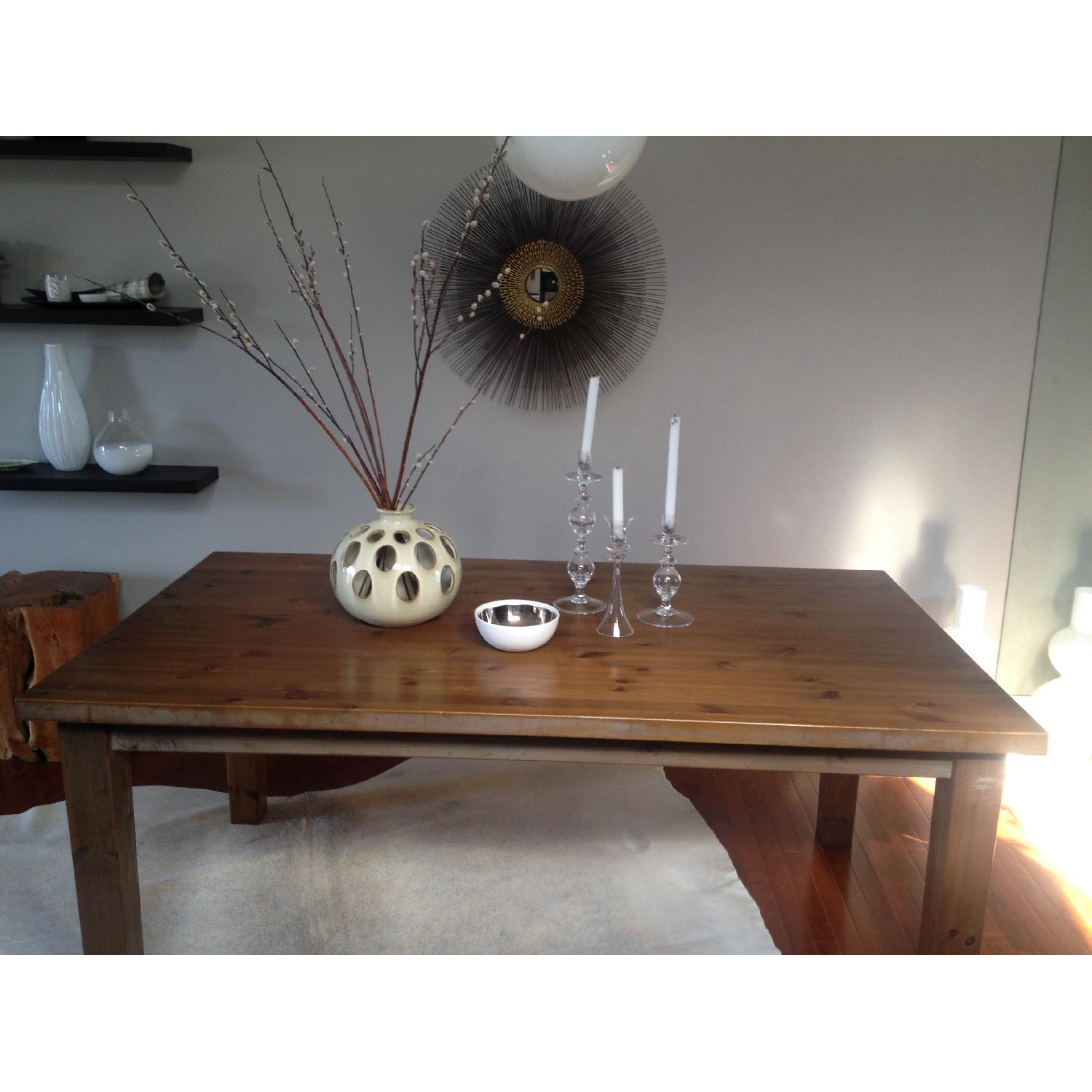 Solid Pine Dining Table - image-1