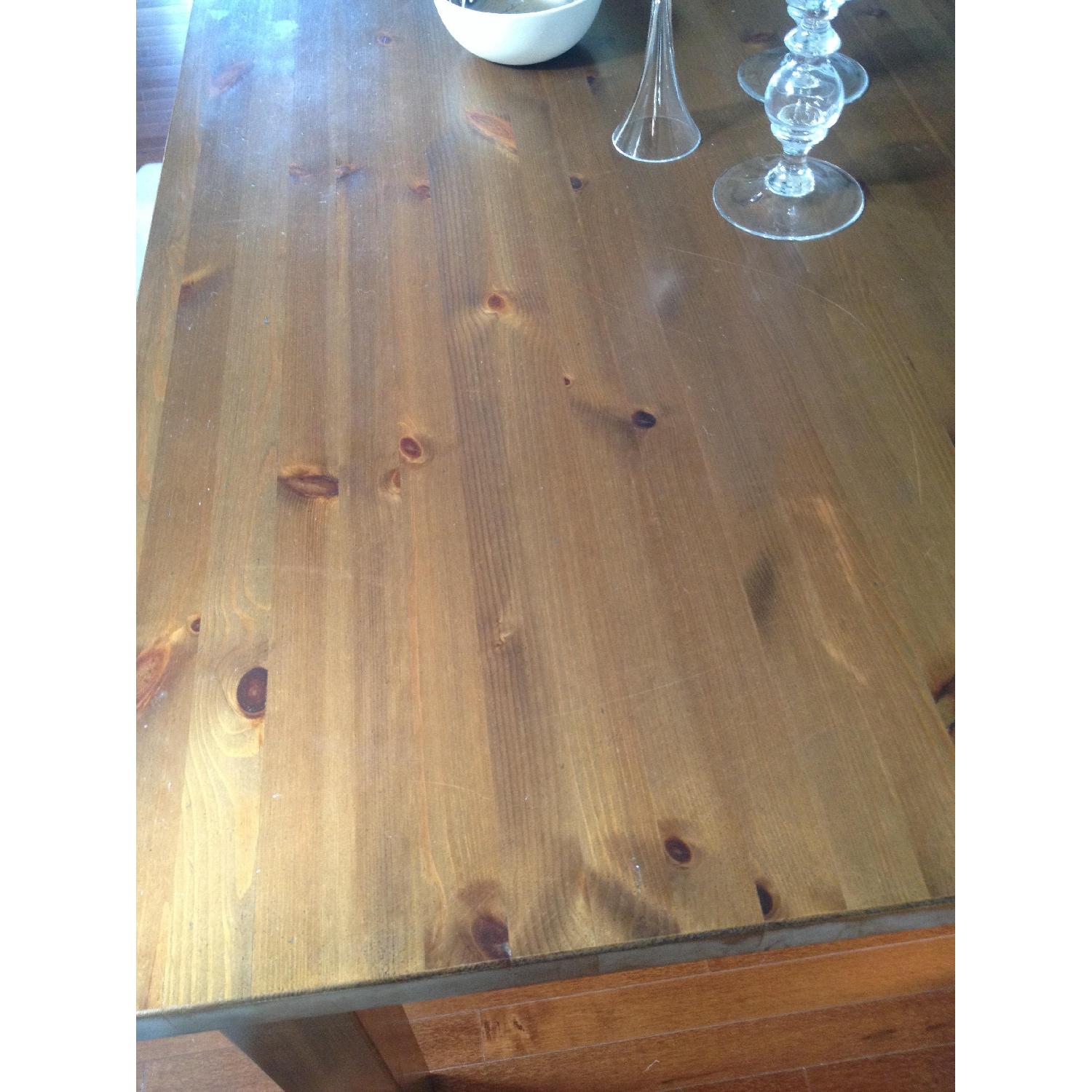 Solid Pine Dining Table - image-3