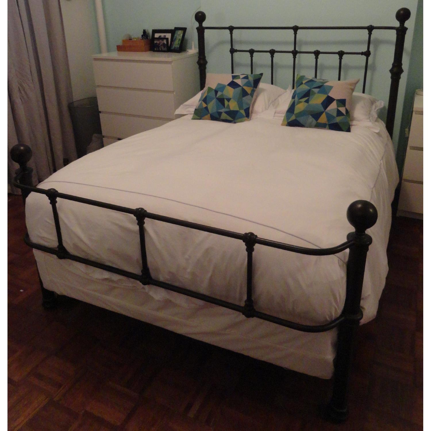 Pottery Barn Iron Bed - image-1