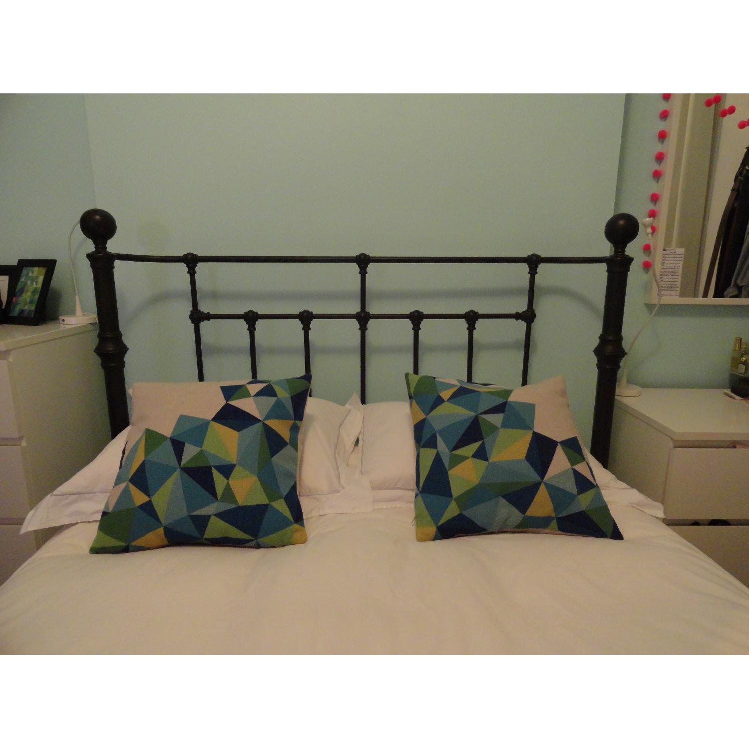 Pottery Barn Iron Bed - image-3