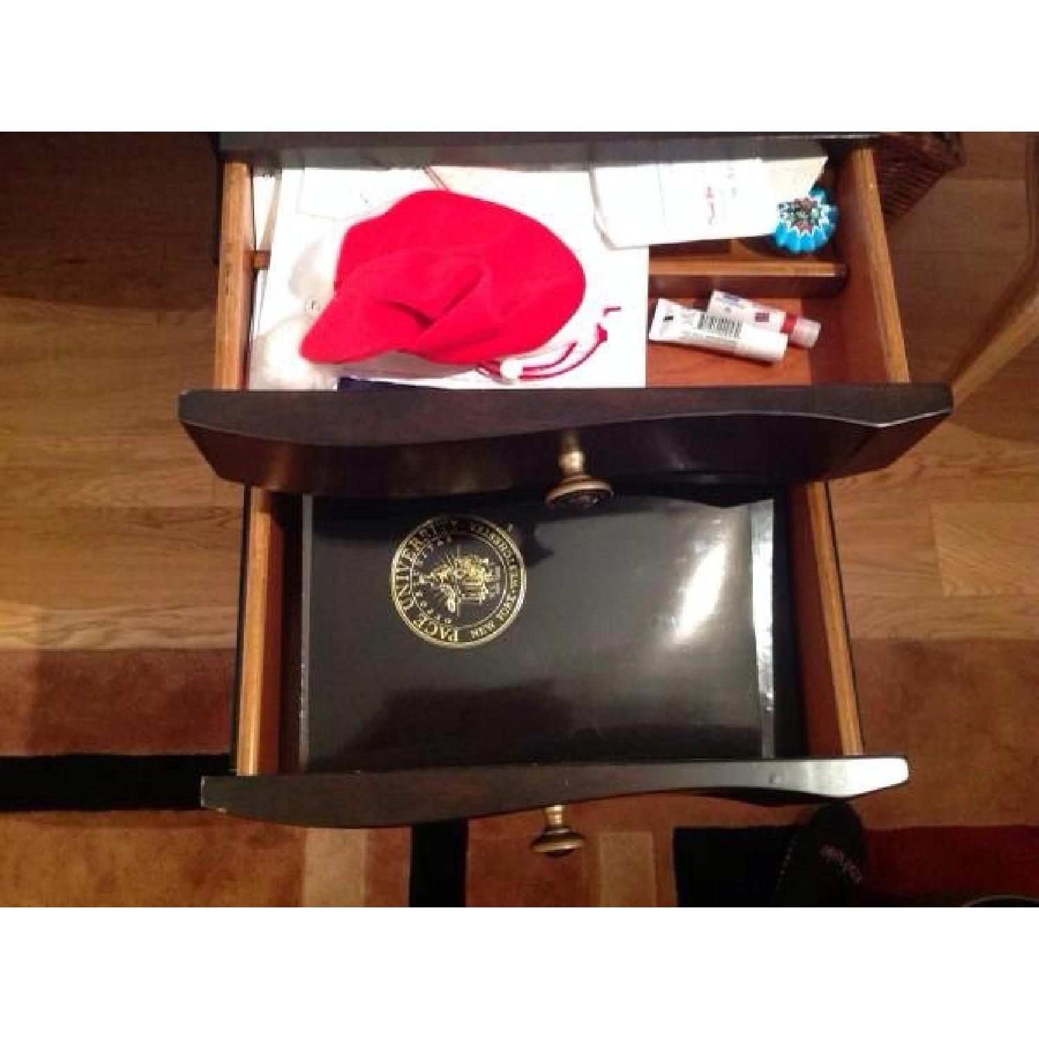 Raymour & Flanigan Solid Wood Regal Desk - image-4