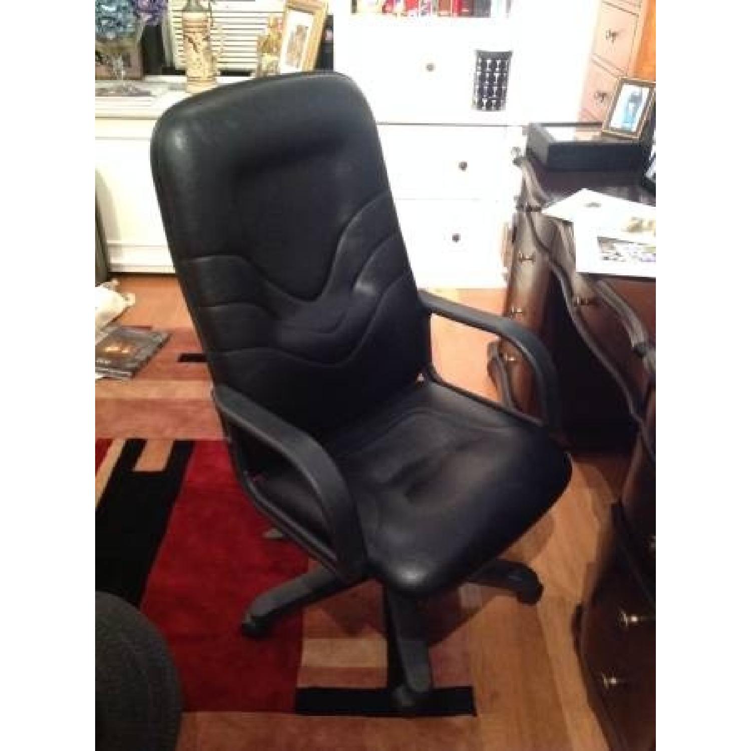 Raymour & Flanigan Solid Wood Regal Desk - image-7