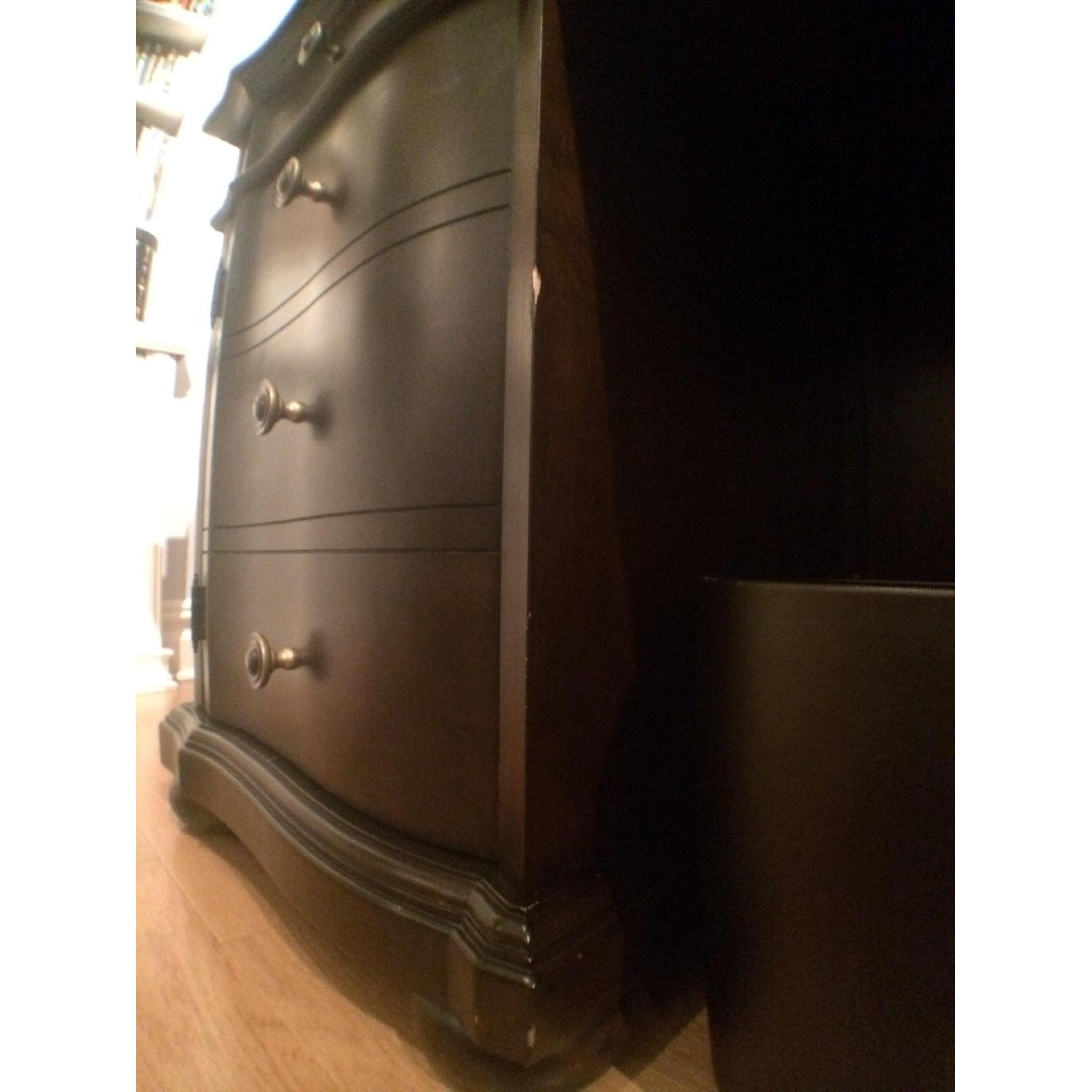 Raymour & Flanigan Solid Wood Regal Desk - image-11