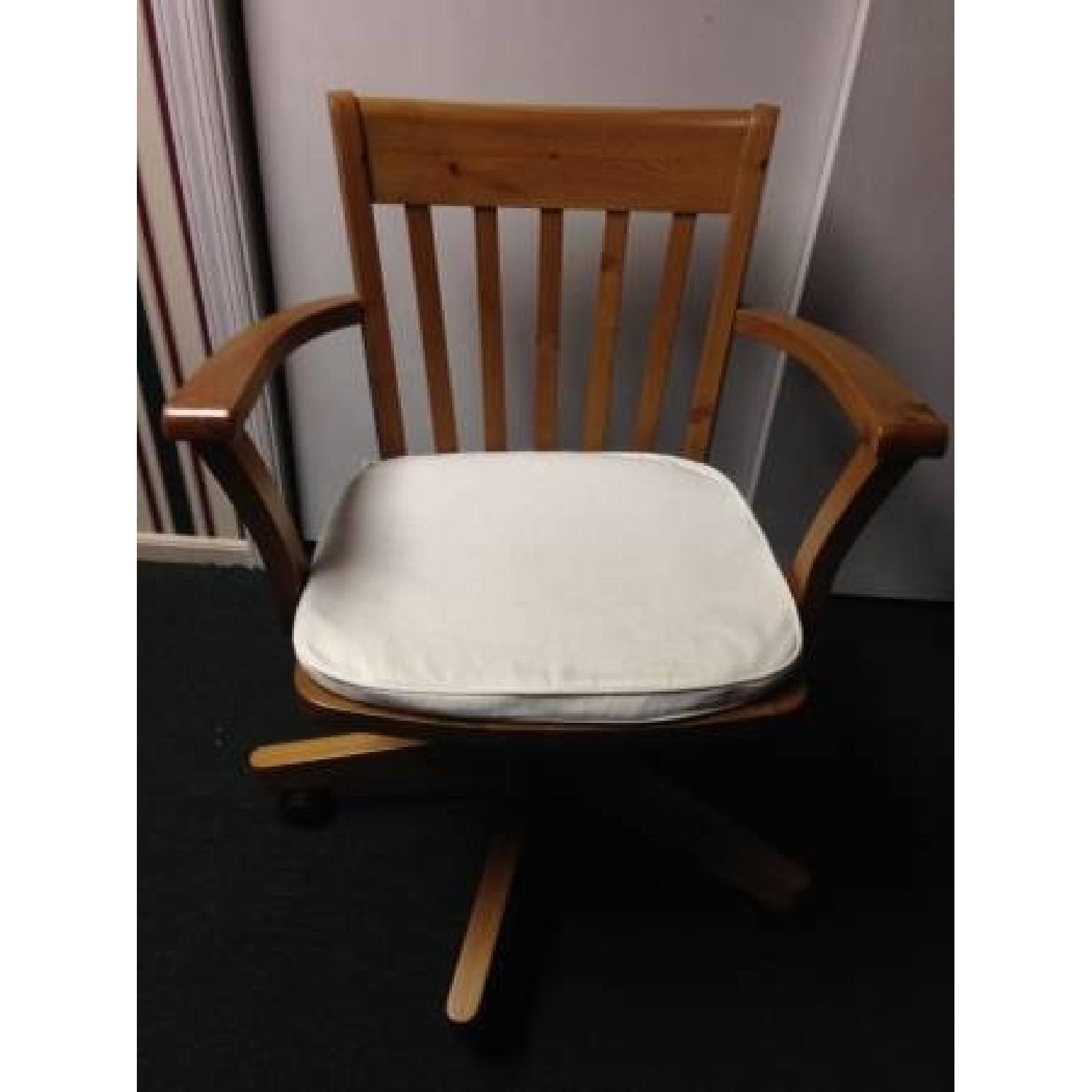 Ikea Desk Chair w/ Wheels - image-1