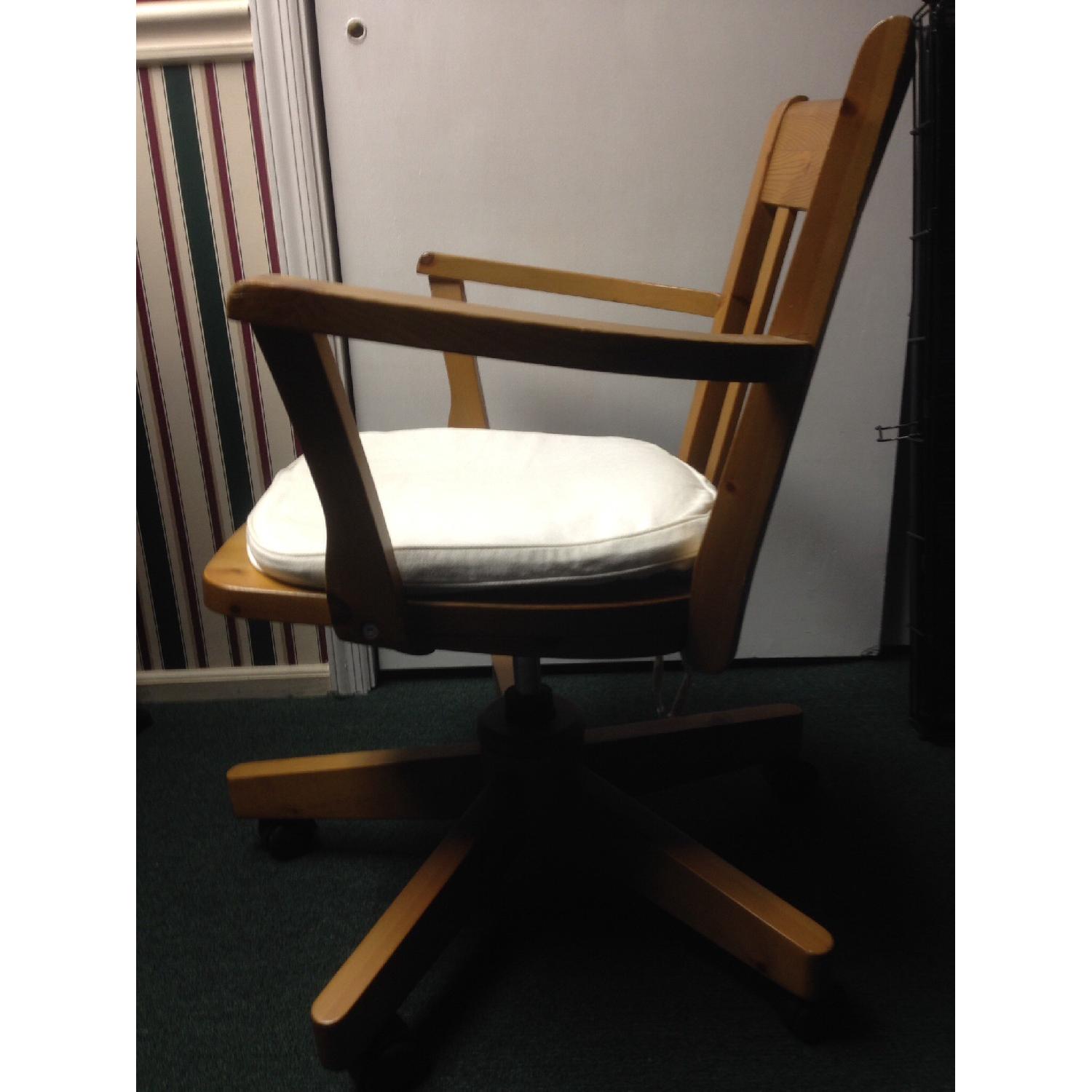 Ikea Desk Chair w/ Wheels - image-3