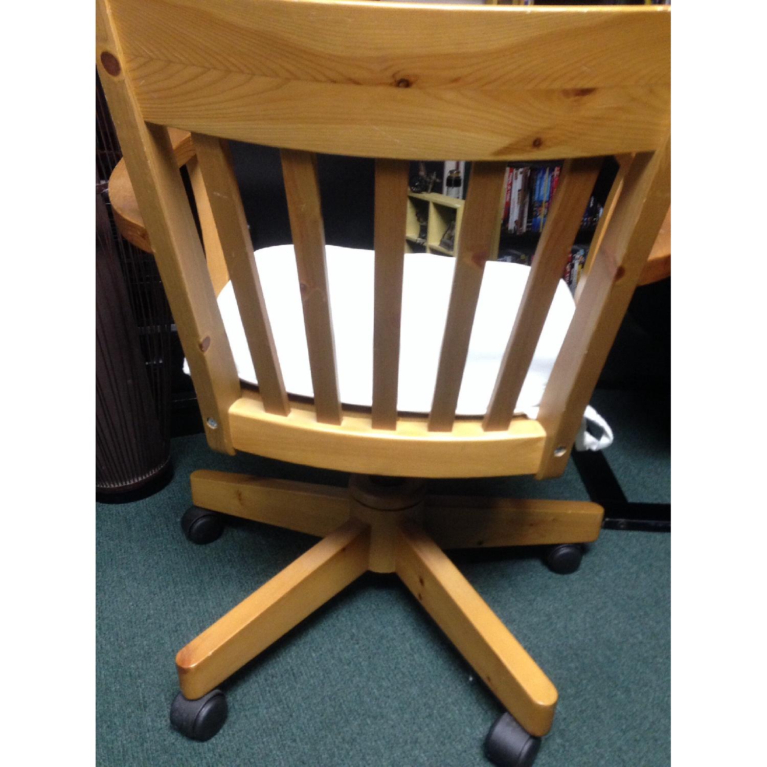 Ikea Desk Chair w/ Wheels - image-5